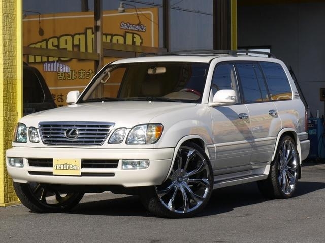 メーカー純正品[充電不要 1年保証] LEXUS LX470 北米純正ガラスライト